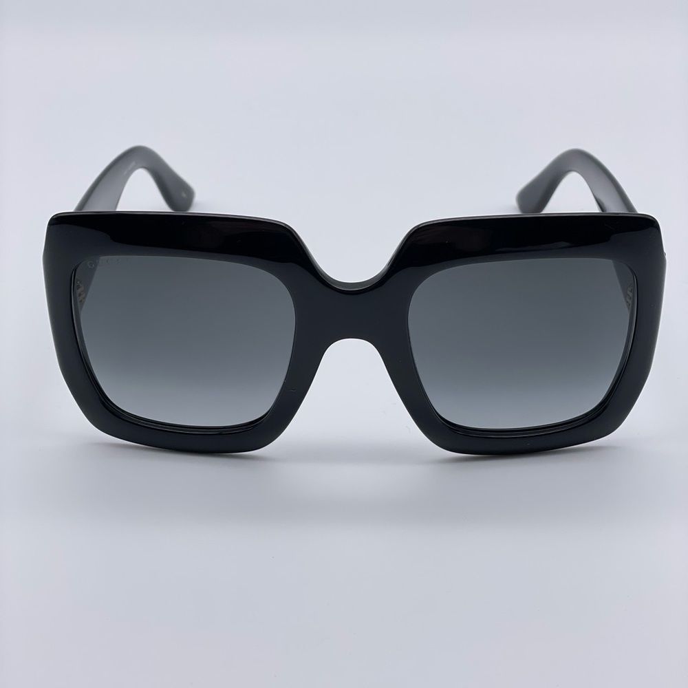 BRAND NEW GUCCI GG0053SN 001 Black/Grey Women Sunglasses